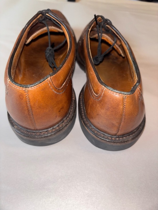 Allen Edmonds Wilbert Oxford Shoes Men Size 10.5 D Brown Leather Split Toe main image 10